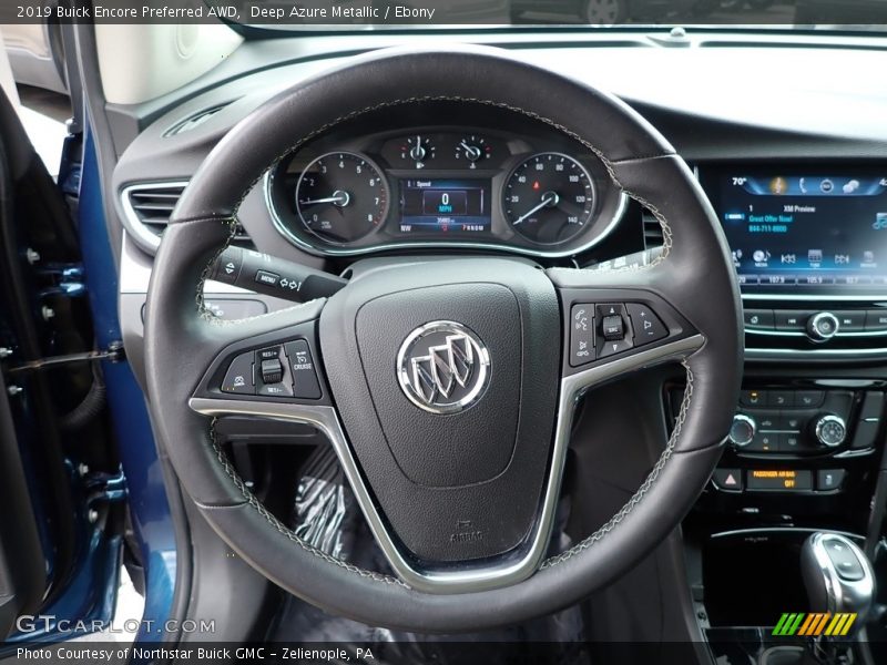 Deep Azure Metallic / Ebony 2019 Buick Encore Preferred AWD