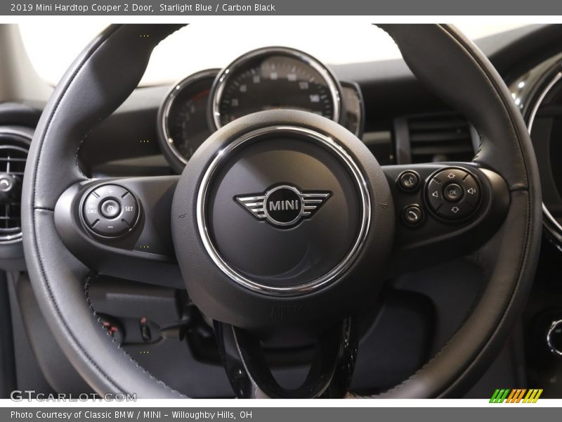 Starlight Blue / Carbon Black 2019 Mini Hardtop Cooper 2 Door