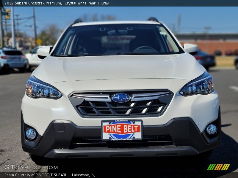 Crystal White Pearl / Gray 2022 Subaru Crosstrek Premium
