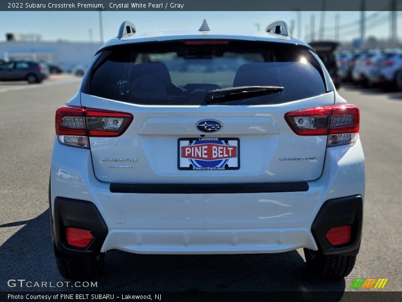 Crystal White Pearl / Gray 2022 Subaru Crosstrek Premium