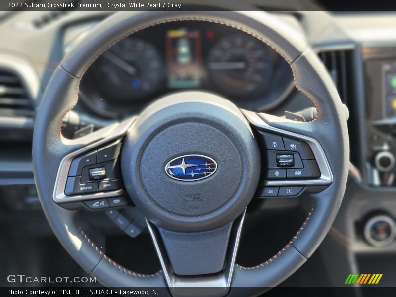 Crystal White Pearl / Gray 2022 Subaru Crosstrek Premium