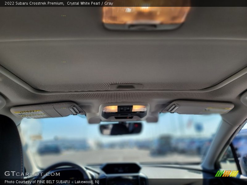 Crystal White Pearl / Gray 2022 Subaru Crosstrek Premium