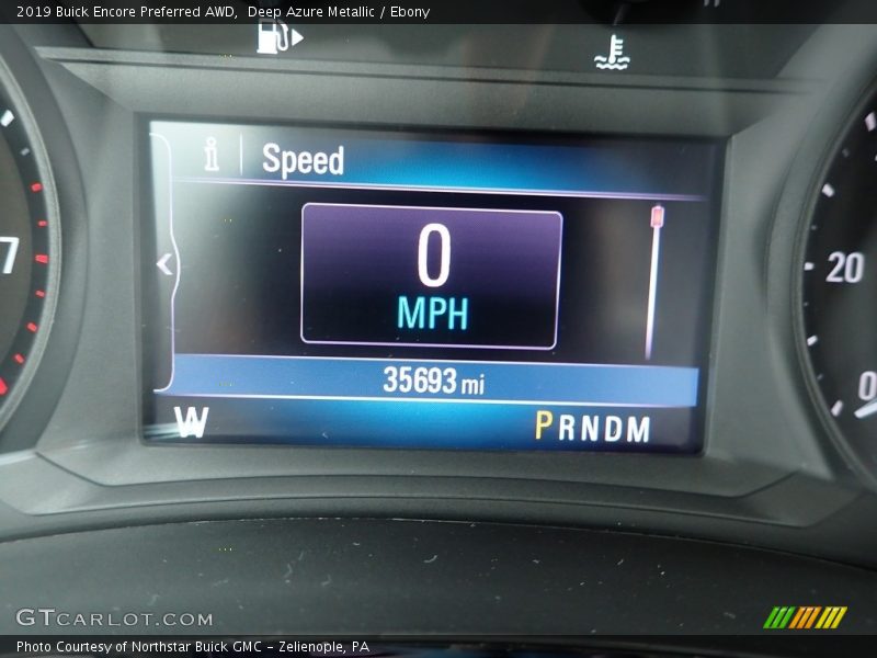 Deep Azure Metallic / Ebony 2019 Buick Encore Preferred AWD