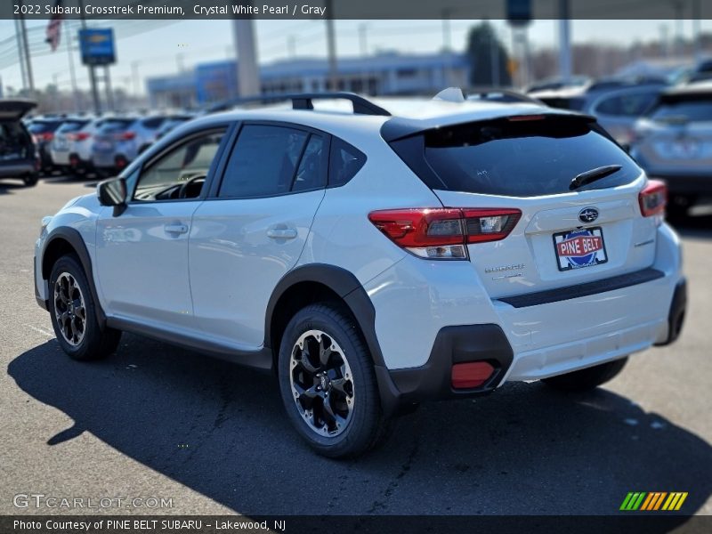 Crystal White Pearl / Gray 2022 Subaru Crosstrek Premium