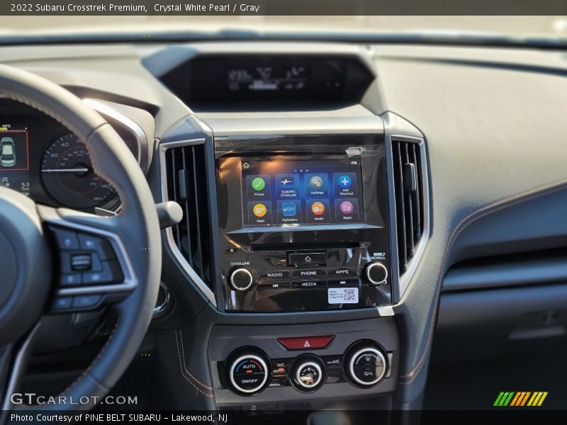Crystal White Pearl / Gray 2022 Subaru Crosstrek Premium