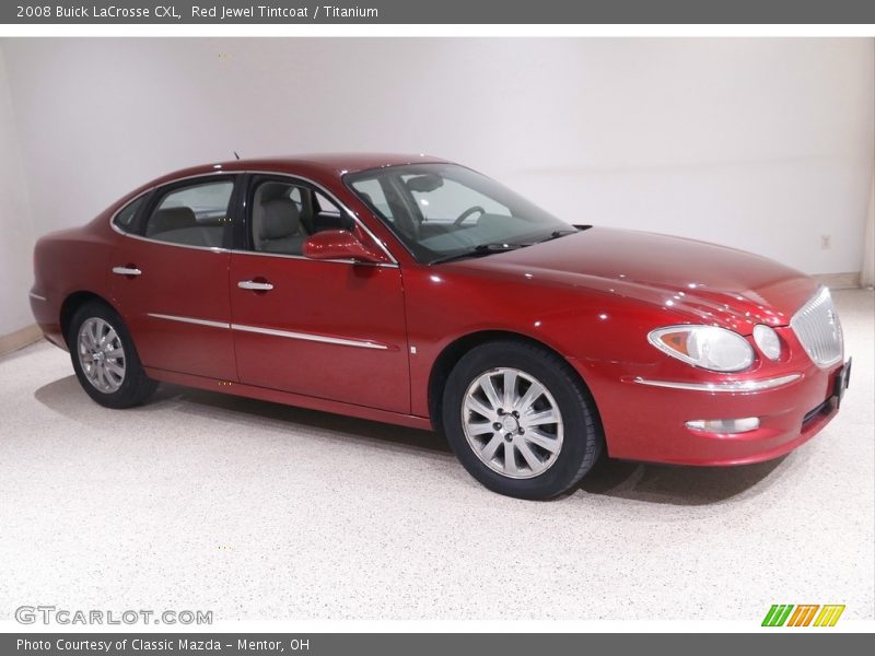 Red Jewel Tintcoat / Titanium 2008 Buick LaCrosse CXL