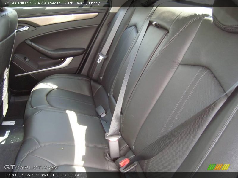 Black Raven / Ebony 2009 Cadillac CTS 4 AWD Sedan