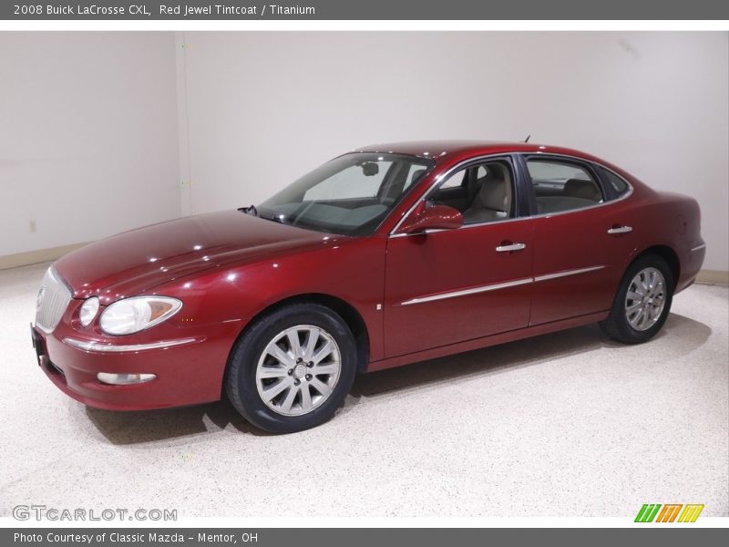 Red Jewel Tintcoat / Titanium 2008 Buick LaCrosse CXL
