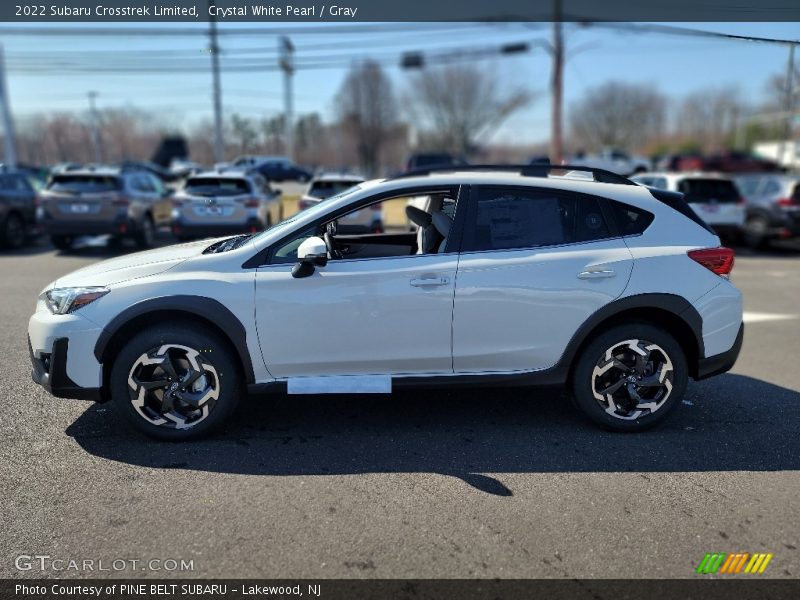 Crystal White Pearl / Gray 2022 Subaru Crosstrek Limited