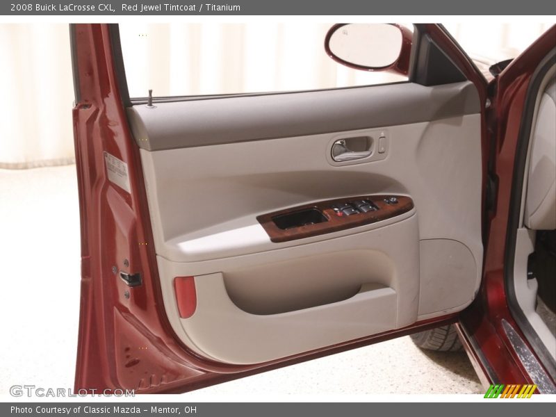 Red Jewel Tintcoat / Titanium 2008 Buick LaCrosse CXL
