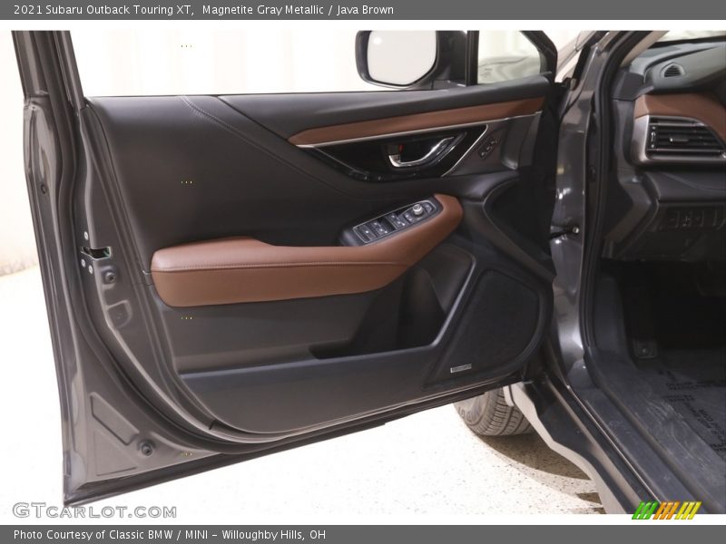 Magnetite Gray Metallic / Java Brown 2021 Subaru Outback Touring XT
