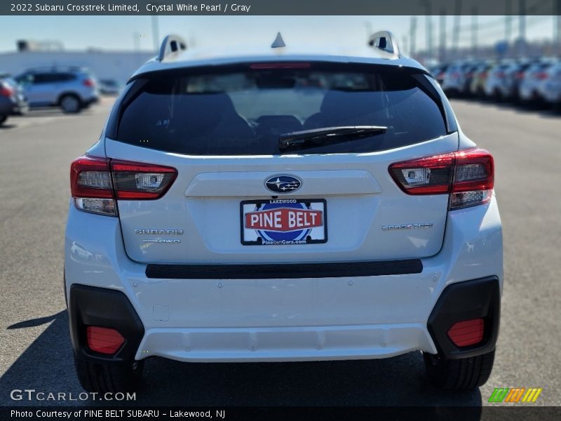 Crystal White Pearl / Gray 2022 Subaru Crosstrek Limited