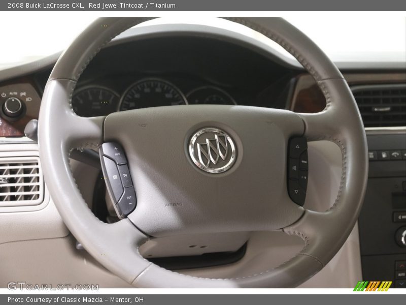 Red Jewel Tintcoat / Titanium 2008 Buick LaCrosse CXL