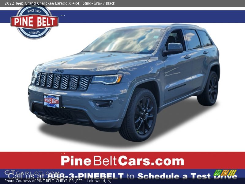 Sting-Gray / Black 2022 Jeep Grand Cherokee Laredo X 4x4