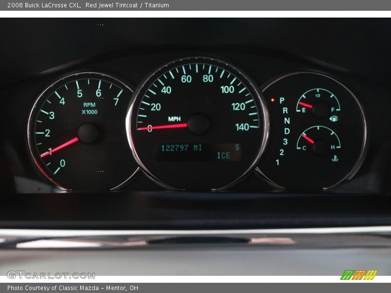 Red Jewel Tintcoat / Titanium 2008 Buick LaCrosse CXL