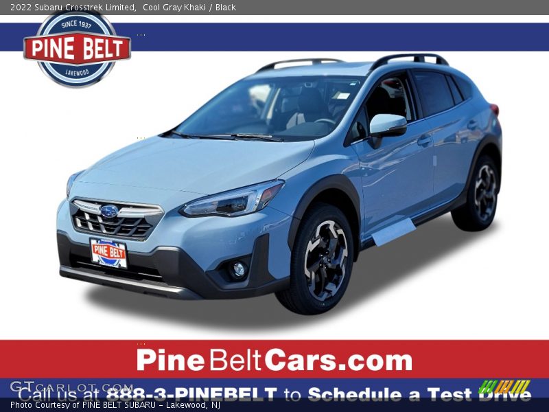 Cool Gray Khaki / Black 2022 Subaru Crosstrek Limited