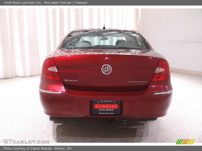 Red Jewel Tintcoat / Titanium 2008 Buick LaCrosse CXL
