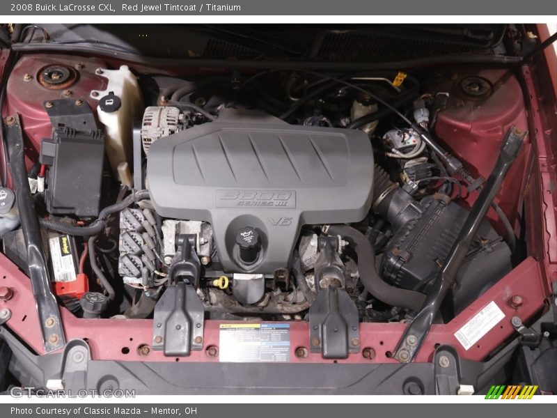 Red Jewel Tintcoat / Titanium 2008 Buick LaCrosse CXL