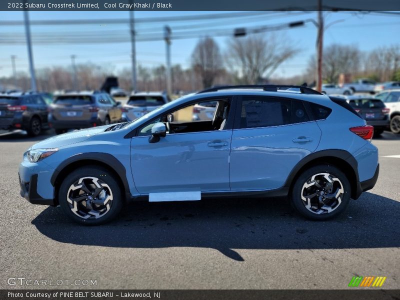 Cool Gray Khaki / Black 2022 Subaru Crosstrek Limited