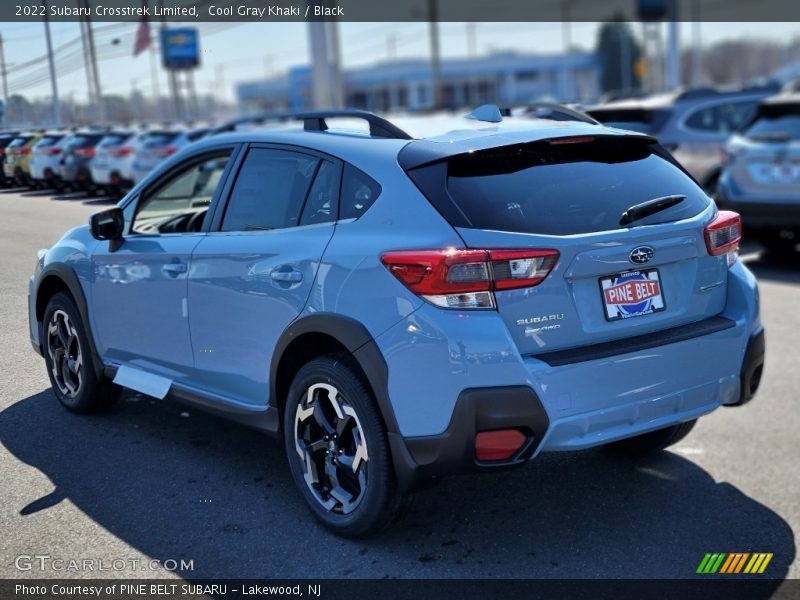 Cool Gray Khaki / Black 2022 Subaru Crosstrek Limited