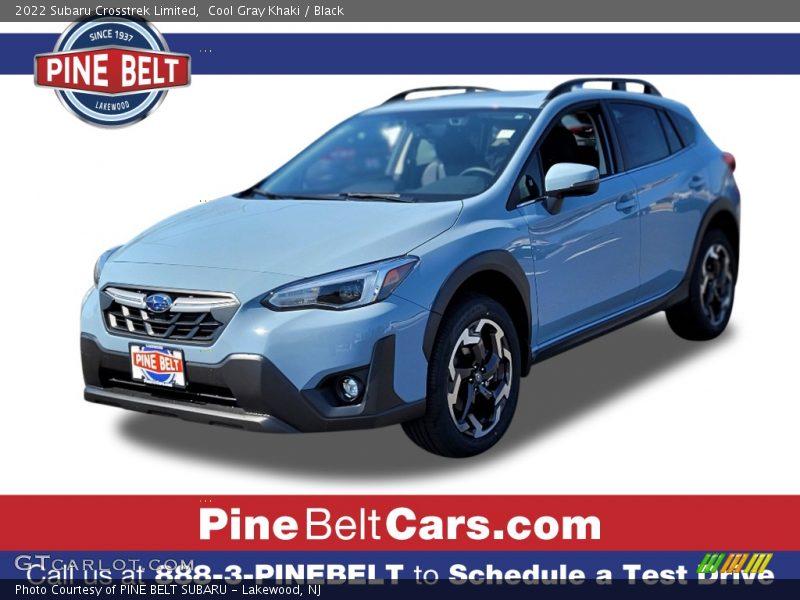 Cool Gray Khaki / Black 2022 Subaru Crosstrek Limited