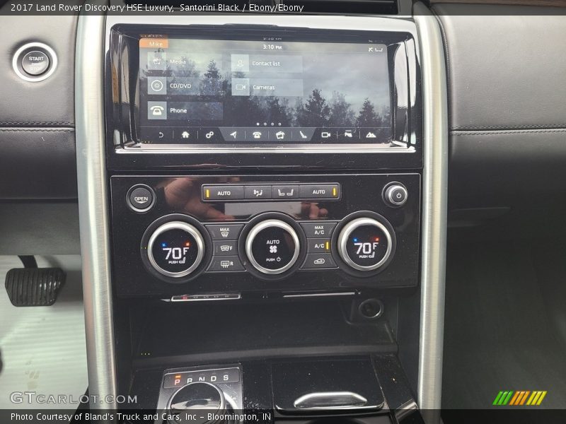 Santorini Black / Ebony/Ebony 2017 Land Rover Discovery HSE Luxury