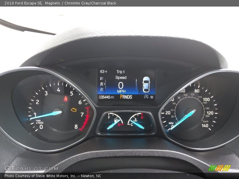 Magnetic / Chromite Gray/Charcoal Black 2019 Ford Escape SE