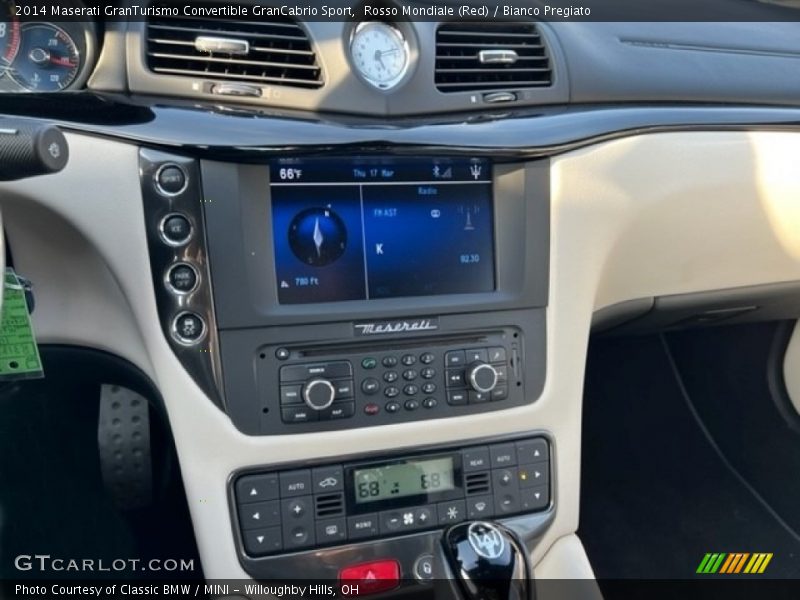 Controls of 2014 GranTurismo Convertible GranCabrio Sport