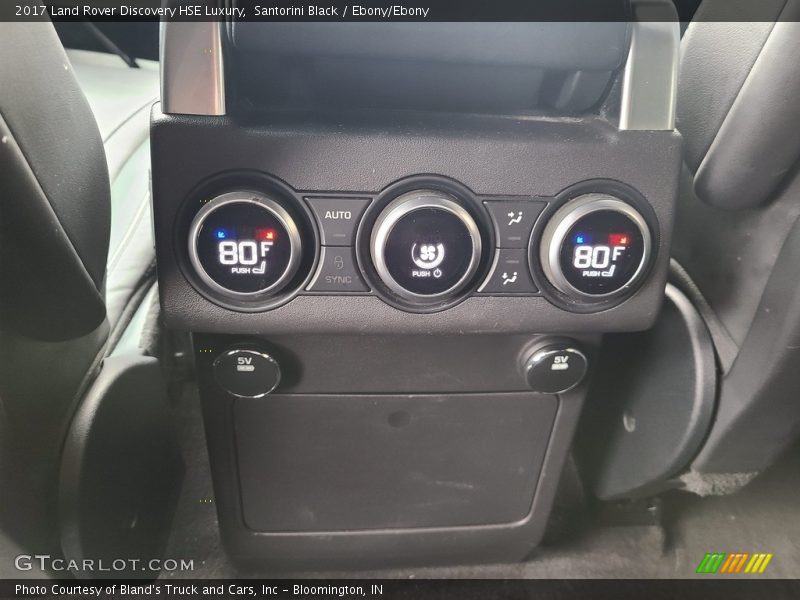Santorini Black / Ebony/Ebony 2017 Land Rover Discovery HSE Luxury
