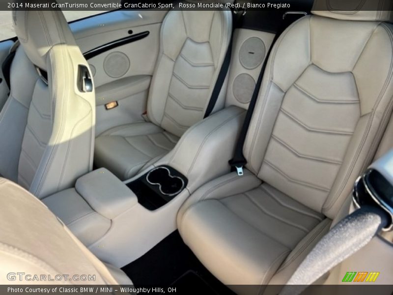 Rear Seat of 2014 GranTurismo Convertible GranCabrio Sport