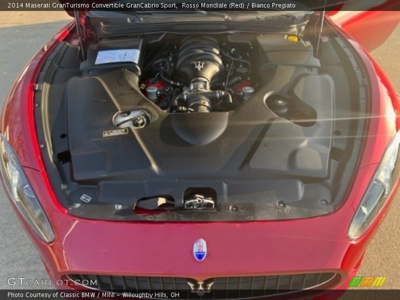  2014 GranTurismo Convertible GranCabrio Sport Engine - 4.7 Liter DOHC 32-Valve VVT V8