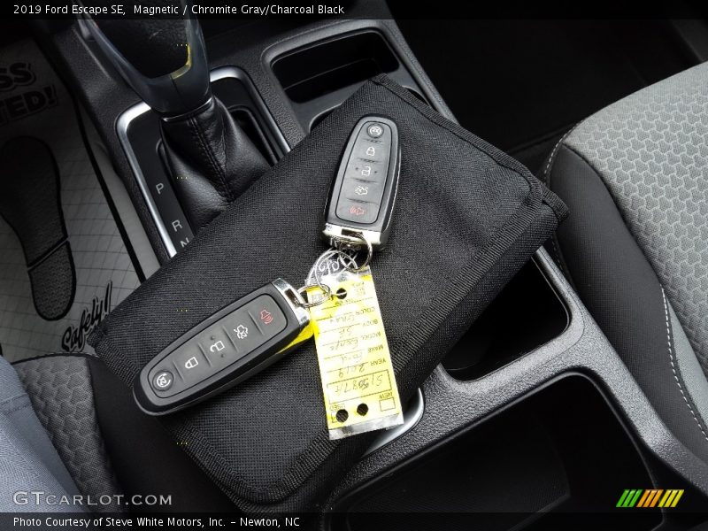 Magnetic / Chromite Gray/Charcoal Black 2019 Ford Escape SE