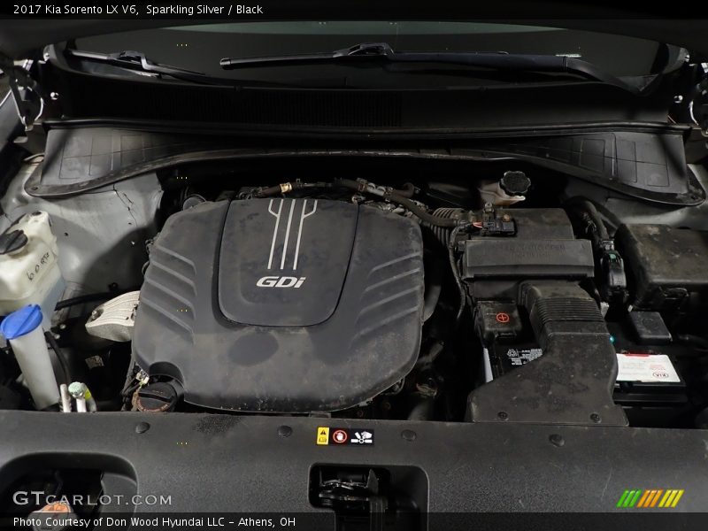  2017 Sorento LX V6 Engine - 3.3 Liter GDI DOHC 24-Valve CVVT V6