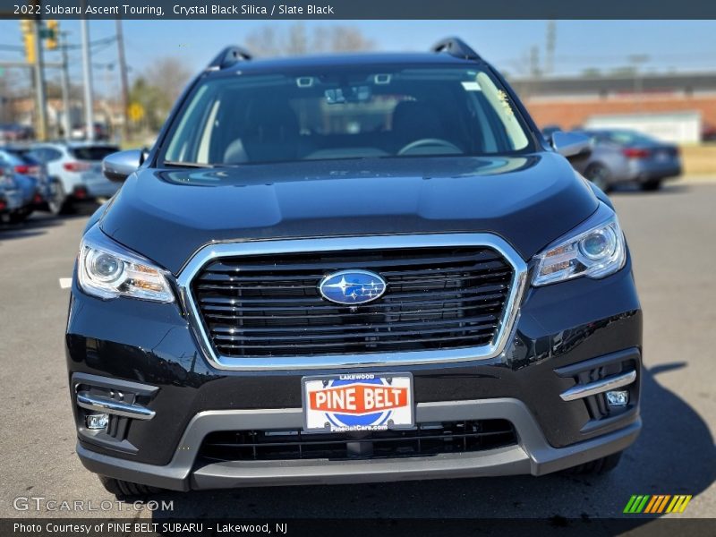 Crystal Black Silica / Slate Black 2022 Subaru Ascent Touring