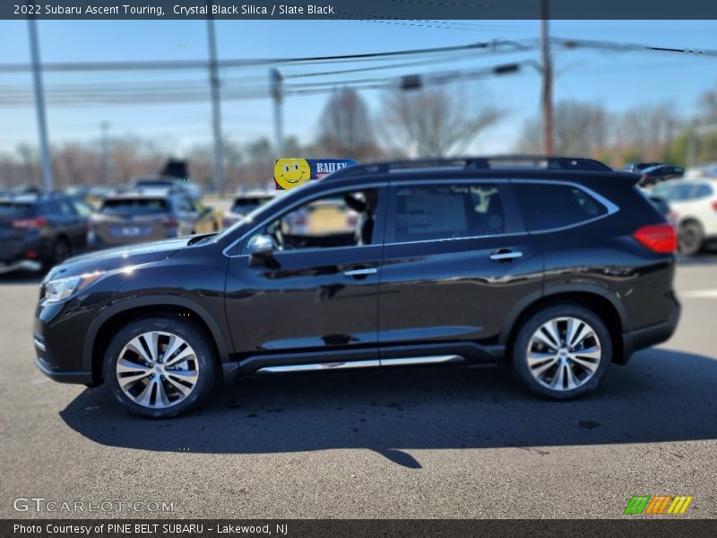 Crystal Black Silica / Slate Black 2022 Subaru Ascent Touring