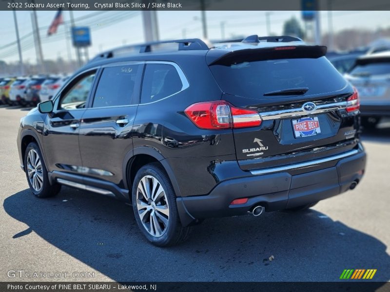 Crystal Black Silica / Slate Black 2022 Subaru Ascent Touring