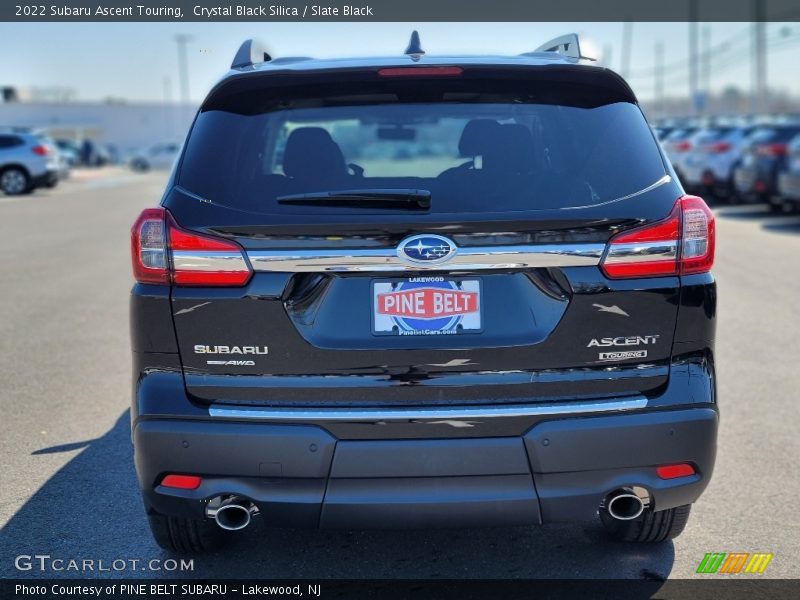 Crystal Black Silica / Slate Black 2022 Subaru Ascent Touring