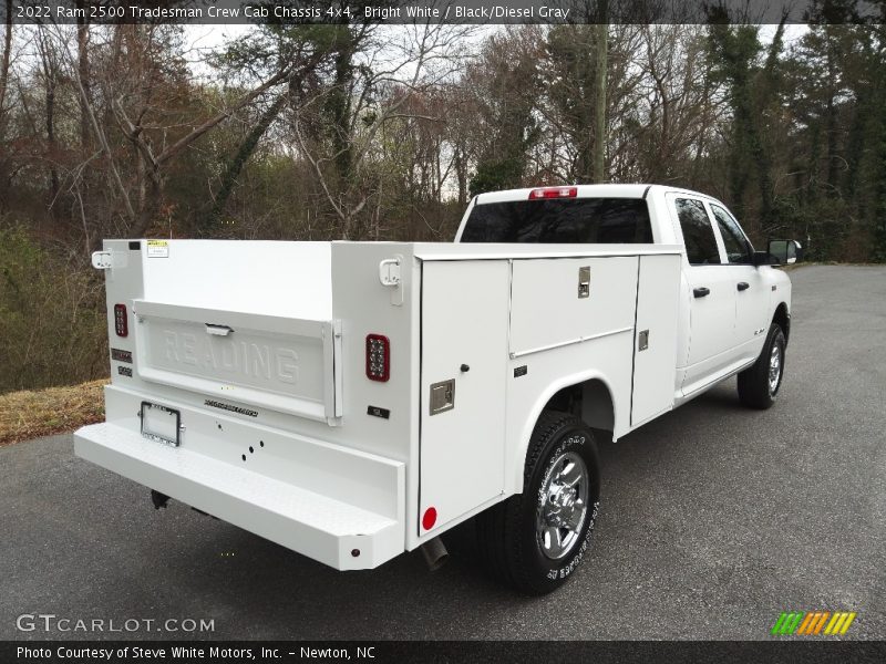 Bright White / Black/Diesel Gray 2022 Ram 2500 Tradesman Crew Cab Chassis 4x4