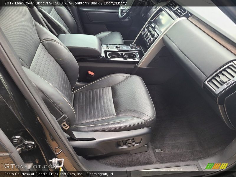 Santorini Black / Ebony/Ebony 2017 Land Rover Discovery HSE Luxury
