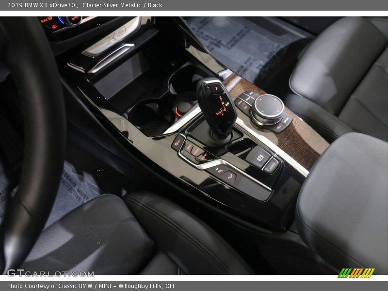 Glacier Silver Metallic / Black 2019 BMW X3 xDrive30i