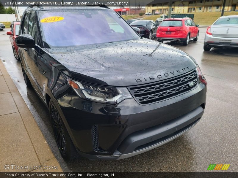 Santorini Black / Ebony/Ebony 2017 Land Rover Discovery HSE Luxury