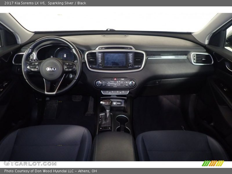 Dashboard of 2017 Sorento LX V6