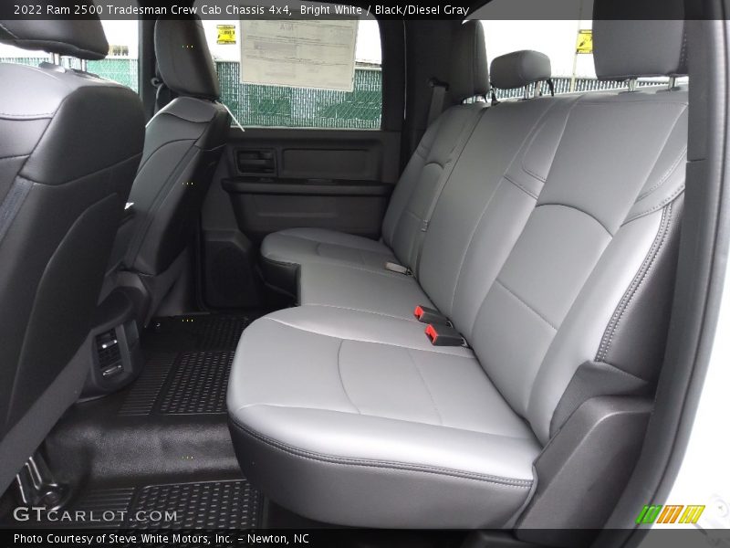 Bright White / Black/Diesel Gray 2022 Ram 2500 Tradesman Crew Cab Chassis 4x4