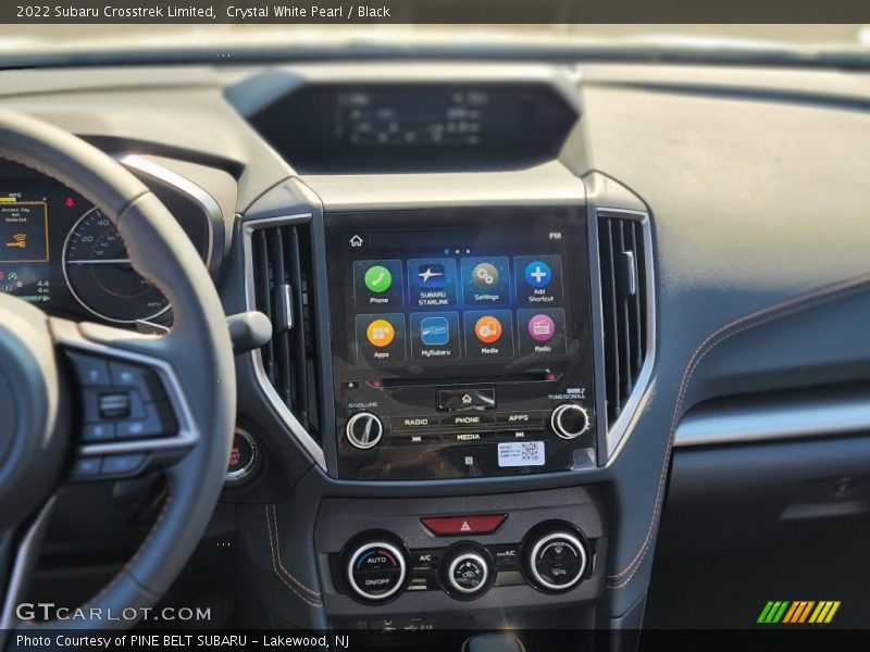 Crystal White Pearl / Black 2022 Subaru Crosstrek Limited