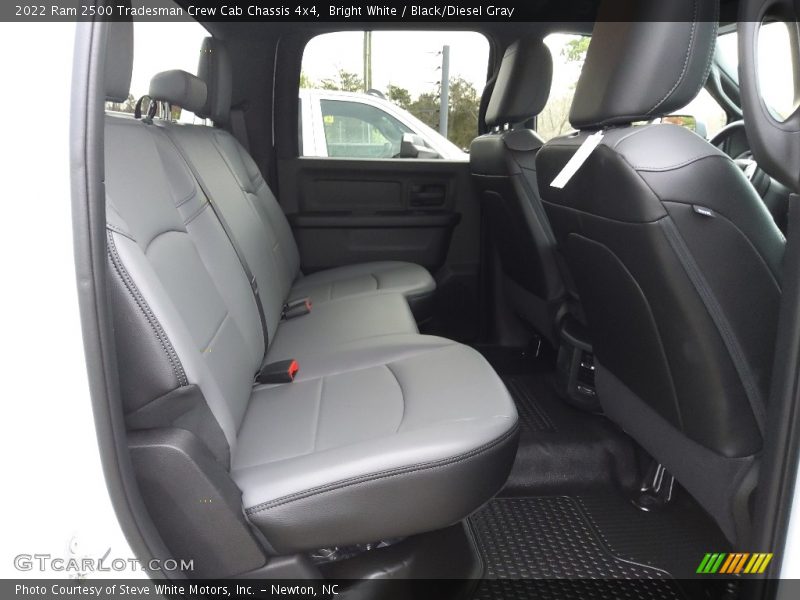 Bright White / Black/Diesel Gray 2022 Ram 2500 Tradesman Crew Cab Chassis 4x4