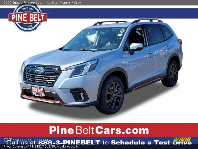 Ice Silver Metallic / Gray 2022 Subaru Forester Sport