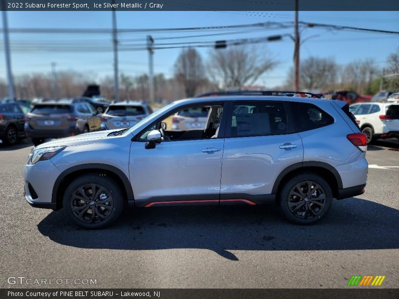 Ice Silver Metallic / Gray 2022 Subaru Forester Sport