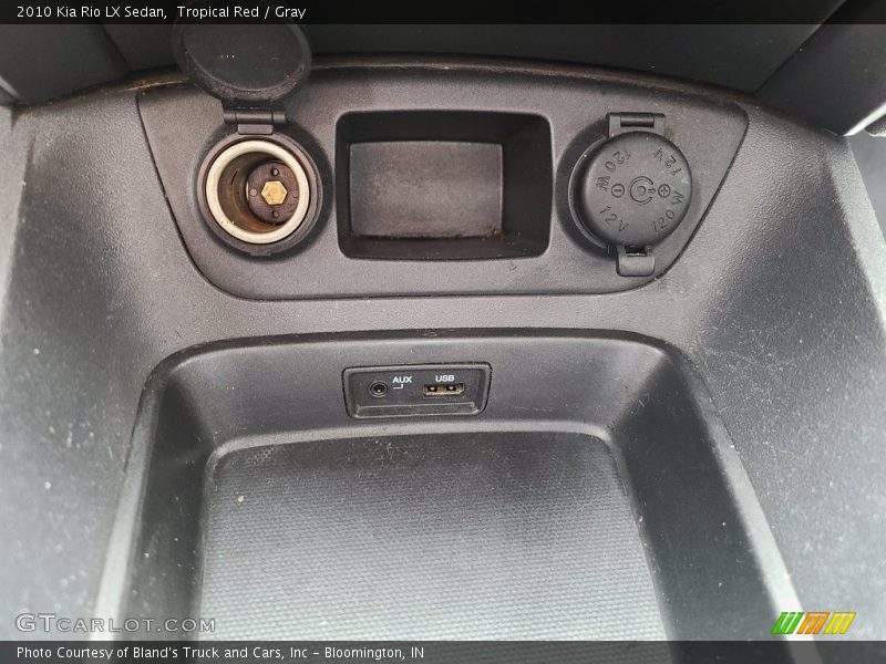 Tropical Red / Gray 2010 Kia Rio LX Sedan