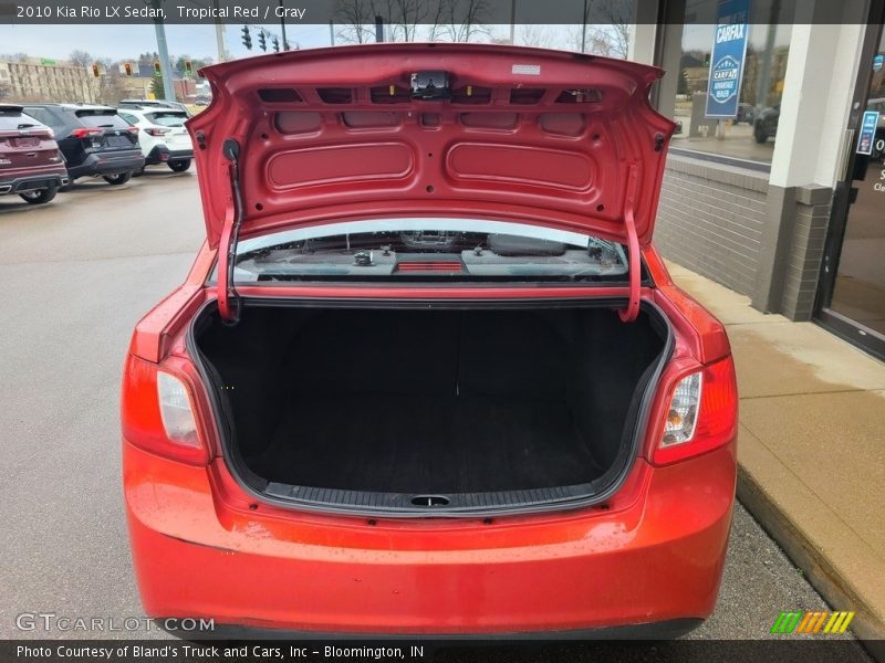 Tropical Red / Gray 2010 Kia Rio LX Sedan