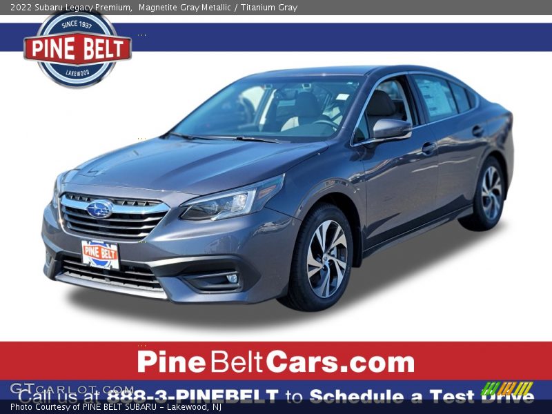 Magnetite Gray Metallic / Titanium Gray 2022 Subaru Legacy Premium